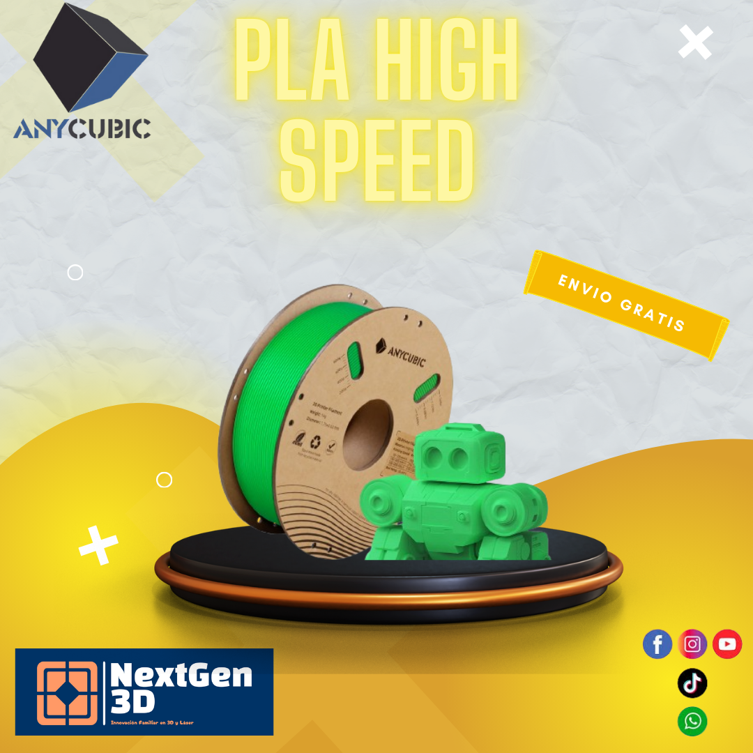 Filamento ANYCUBIC PLA HIGH SPEED