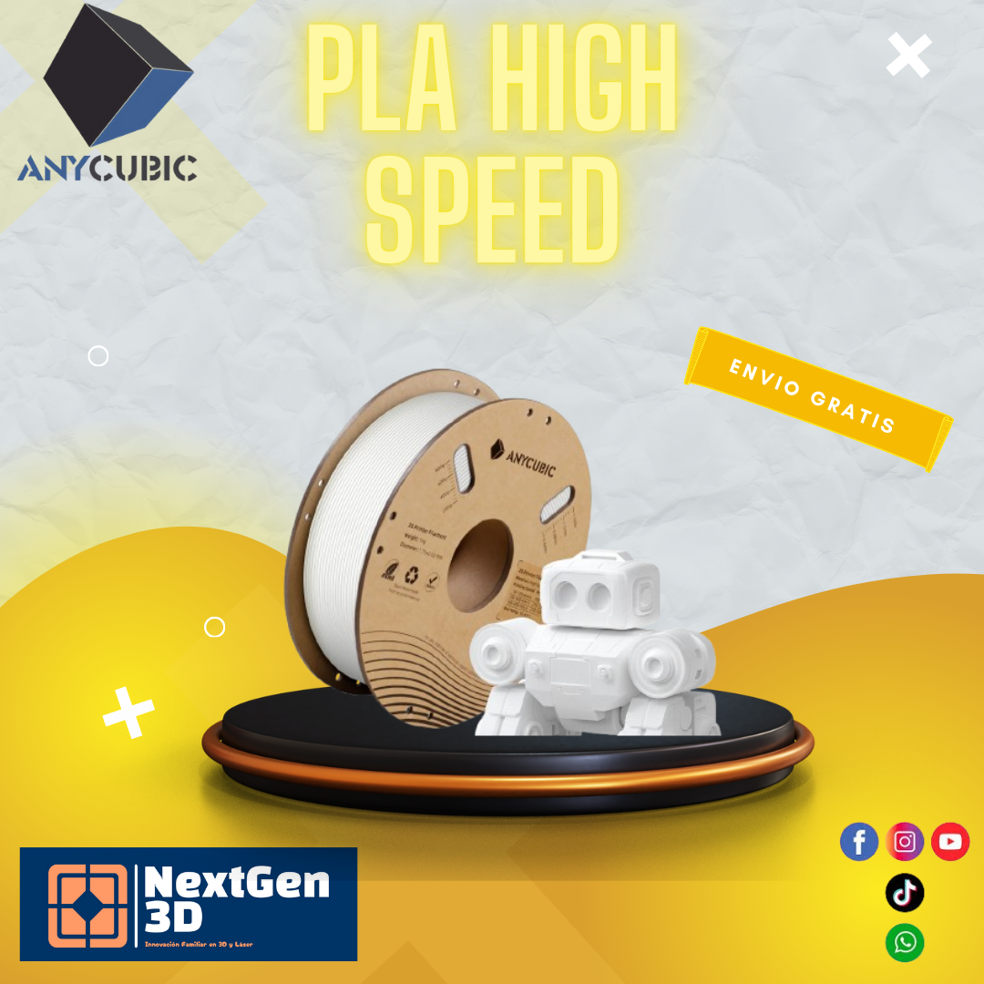 Filamento ANYCUBIC PLA HIGH SPEED