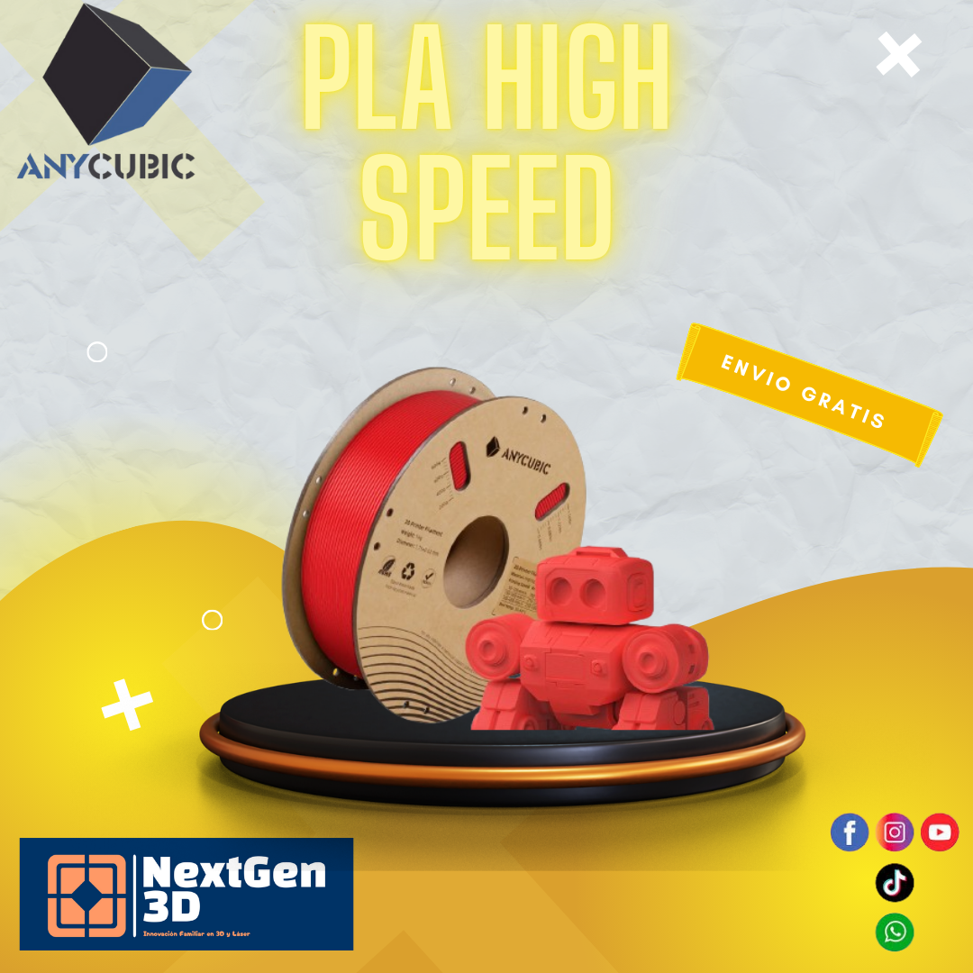 Filamento ANYCUBIC PLA HIGH SPEED