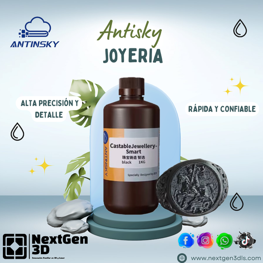 Resina Antisky Joyería