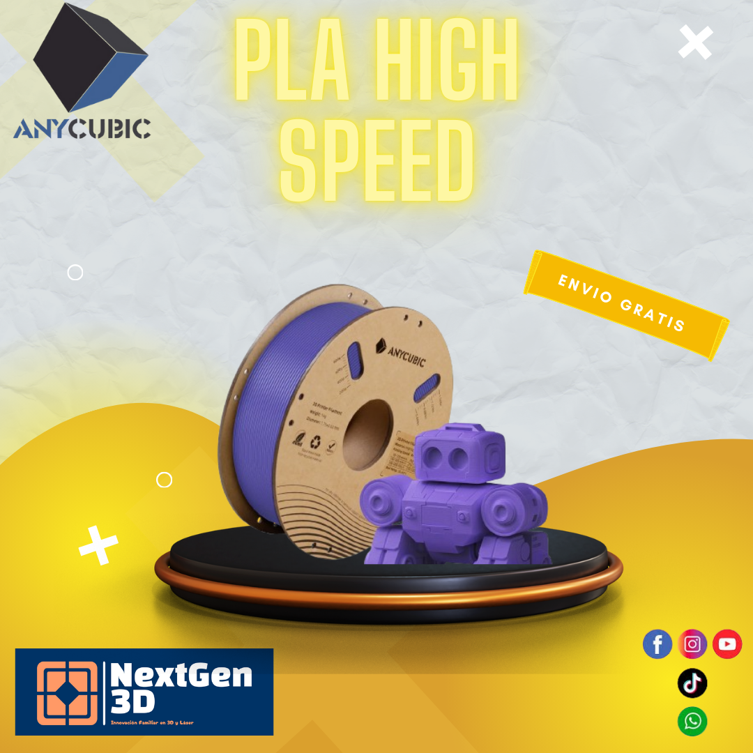 Filamento ANYCUBIC PLA HIGH SPEED