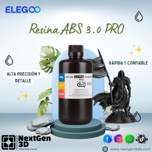 Resina Elegoo ABS 3.0 PRO
