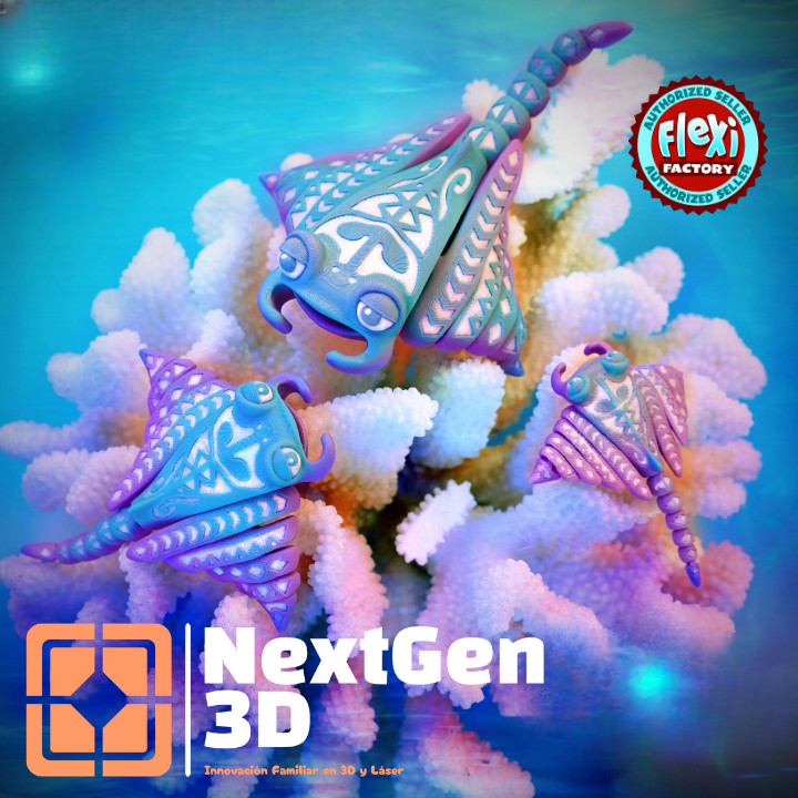 Manta Ray Flexi 3D