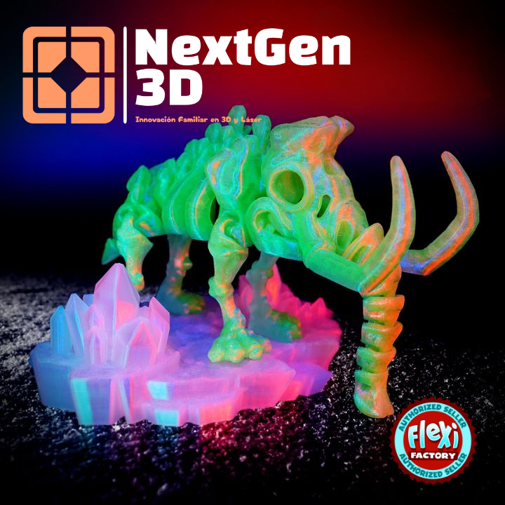 Esqueleto de Mamut Flexi 3D