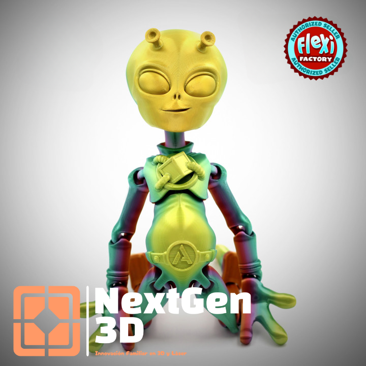 Alien Flexi 3D- Extraterrestre