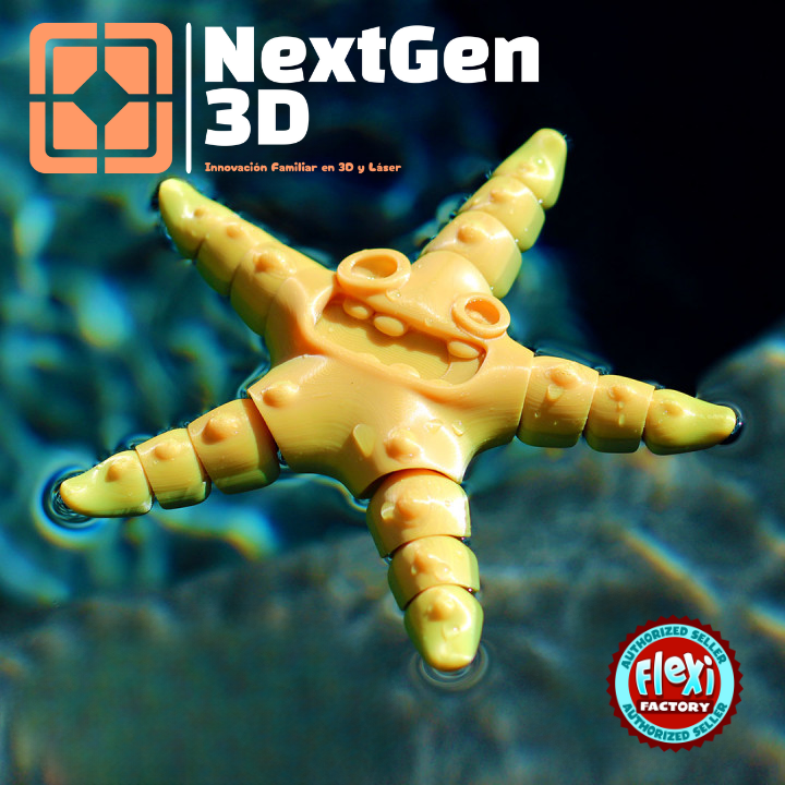 Estrella de mar Flexi 3D