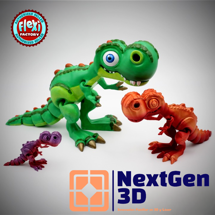 Dino Rex Flexi 3D