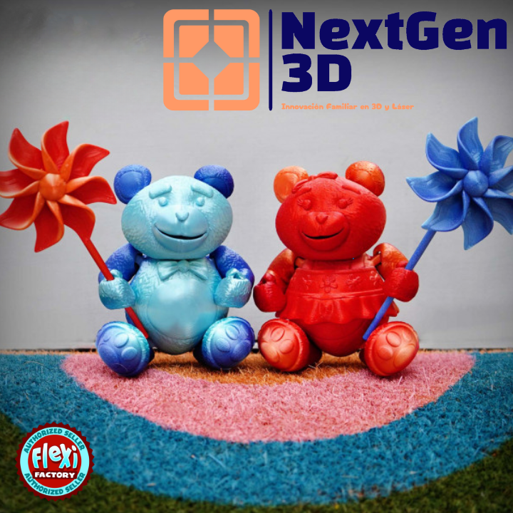 Osito Teddy Flexi 3D