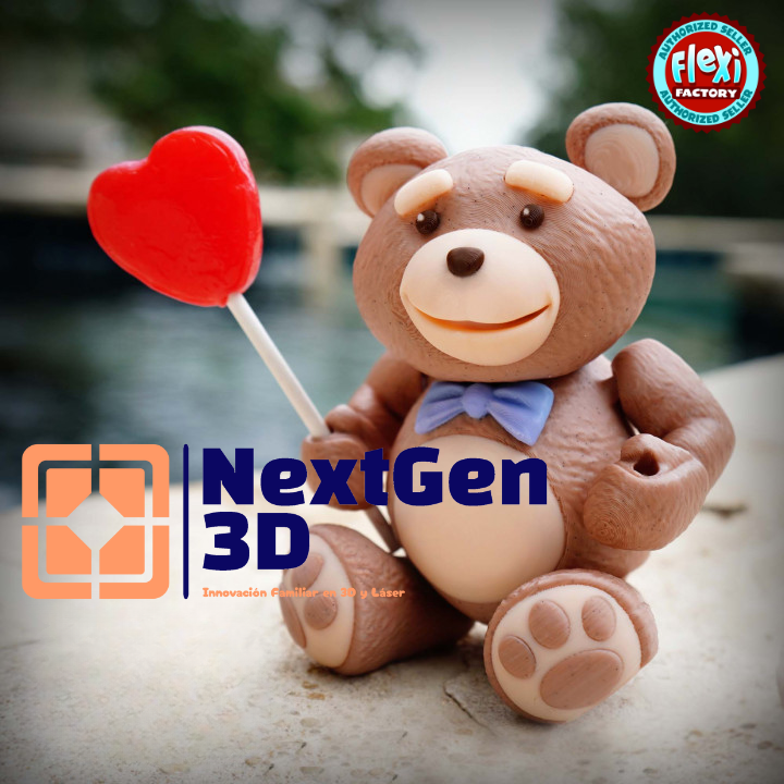 Osito Teddy Flexi 3D