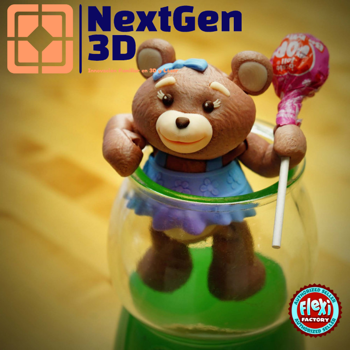 Osito Teddy Flexi 3D