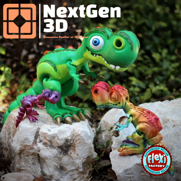 Dino Rex Flexi 3D