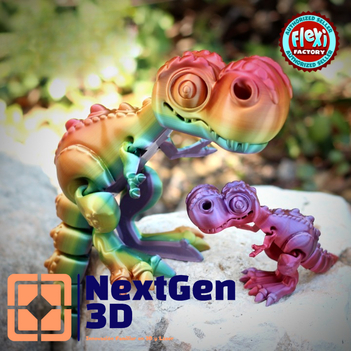 Dino Rex Flexi 3D