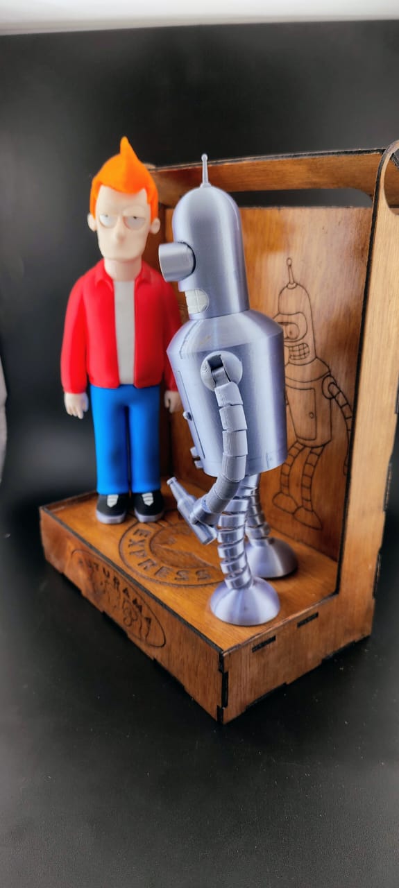 Bender y Fry Dúo Planet Express