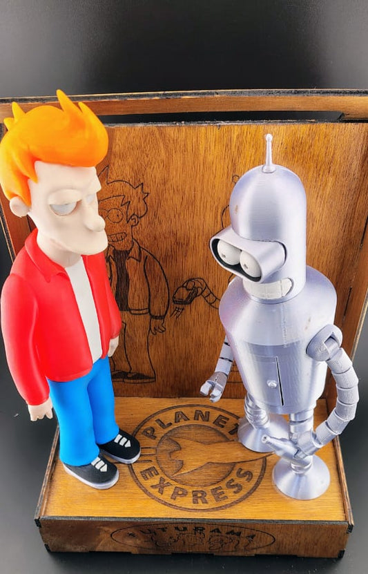 Bender y Fry Dúo Planet Express